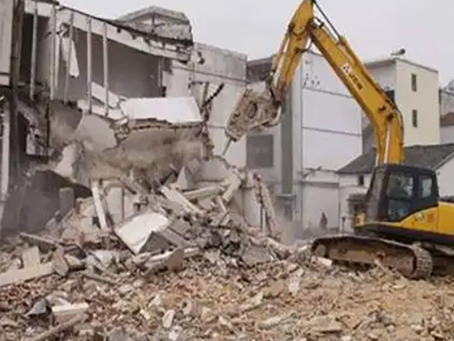 霞山旧房改造拆除